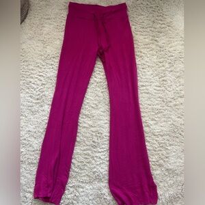 Wildfox Magenta Track Pants